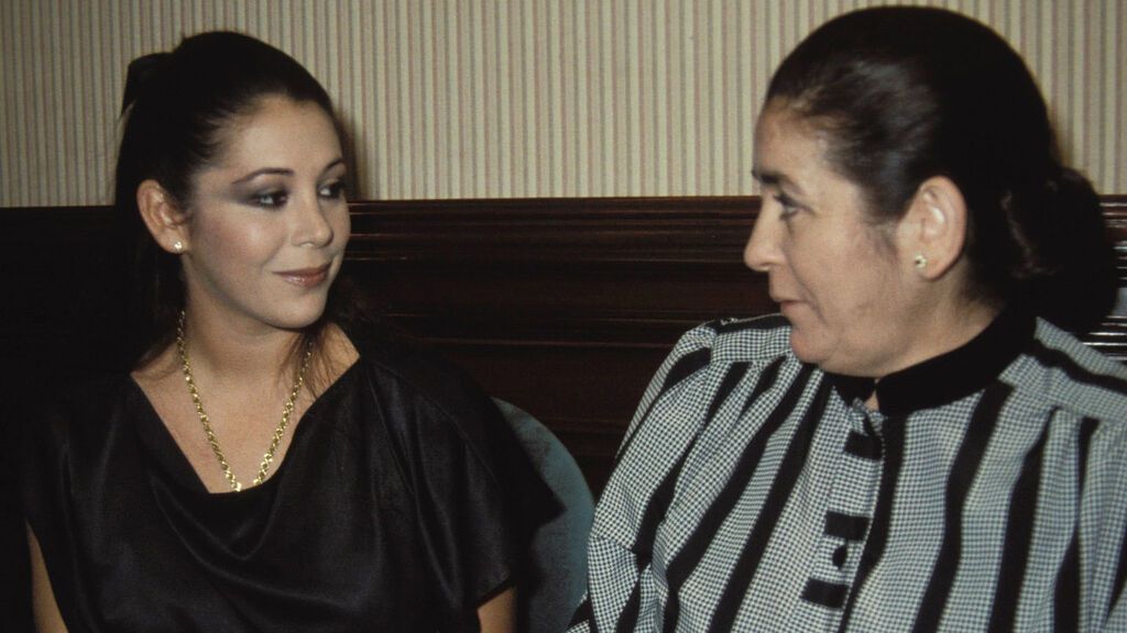Isabel Pantoja y su madre, Doña Ana