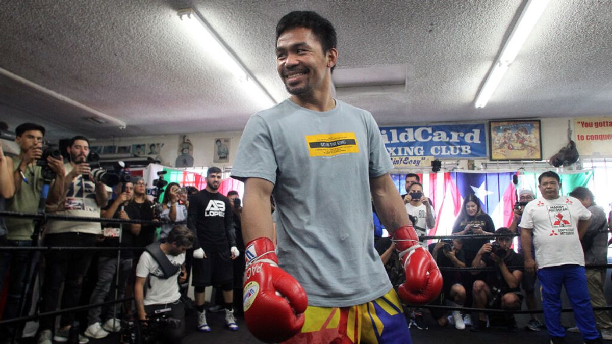 El boxeador filipino Manny Pacquiao cuelga los guantes para centrarse en la presidencia de su país El boxeador filipino Manny Pacquiao cuelga los guantes para centrarse en la presidencia de su país