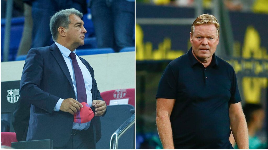 Koeman vuelve a desobedecer a Laporta y a apostar por el sistema defensivo en una gran cita