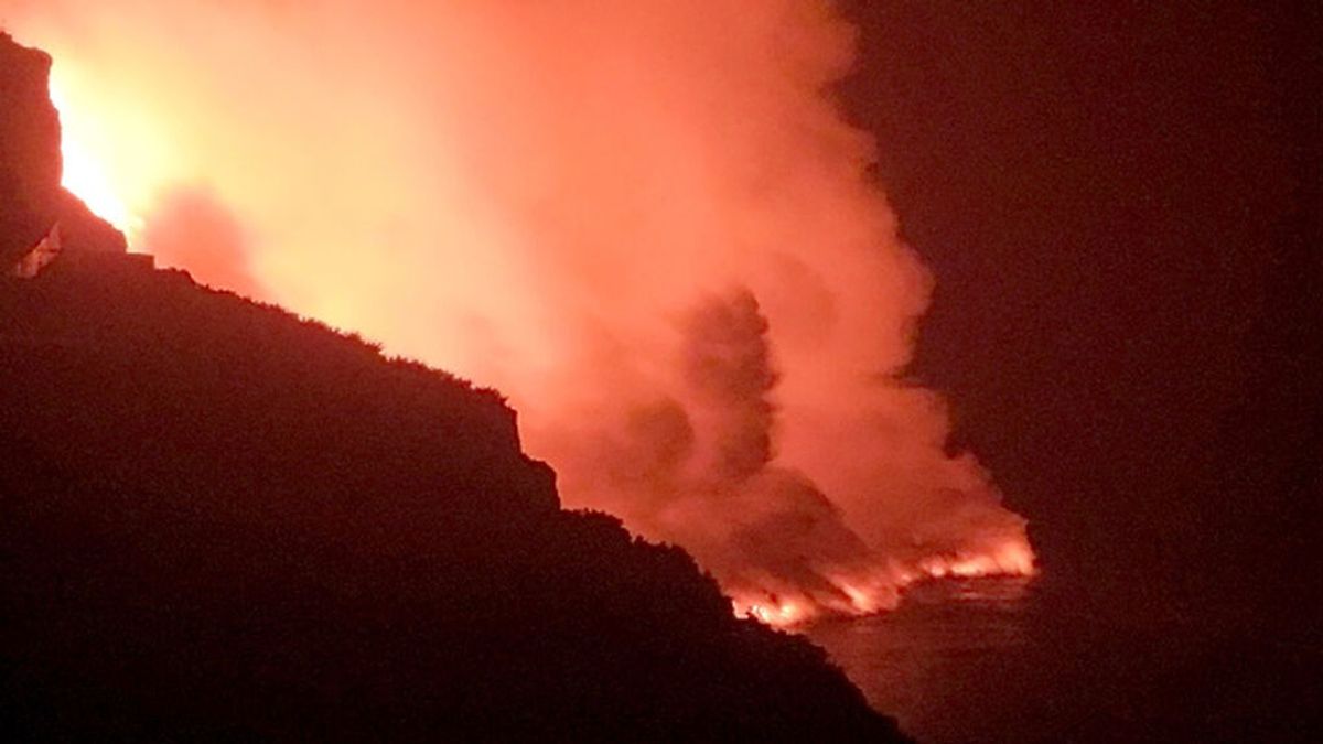 Los cambios en La Palma: ¿cuánto puede crecer la isla por la llegada de la lava al mar?