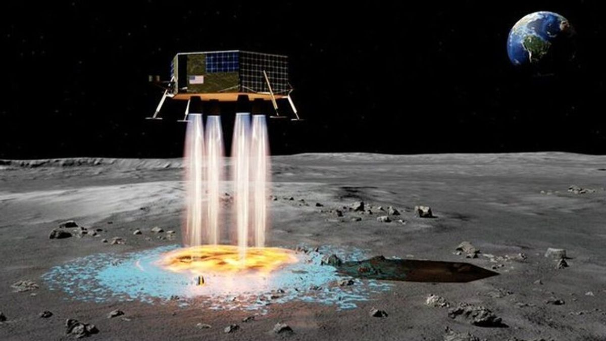 Pista de aterrizaje en la Luna: el proyecto para que las naves construyan un suelo a su llegada