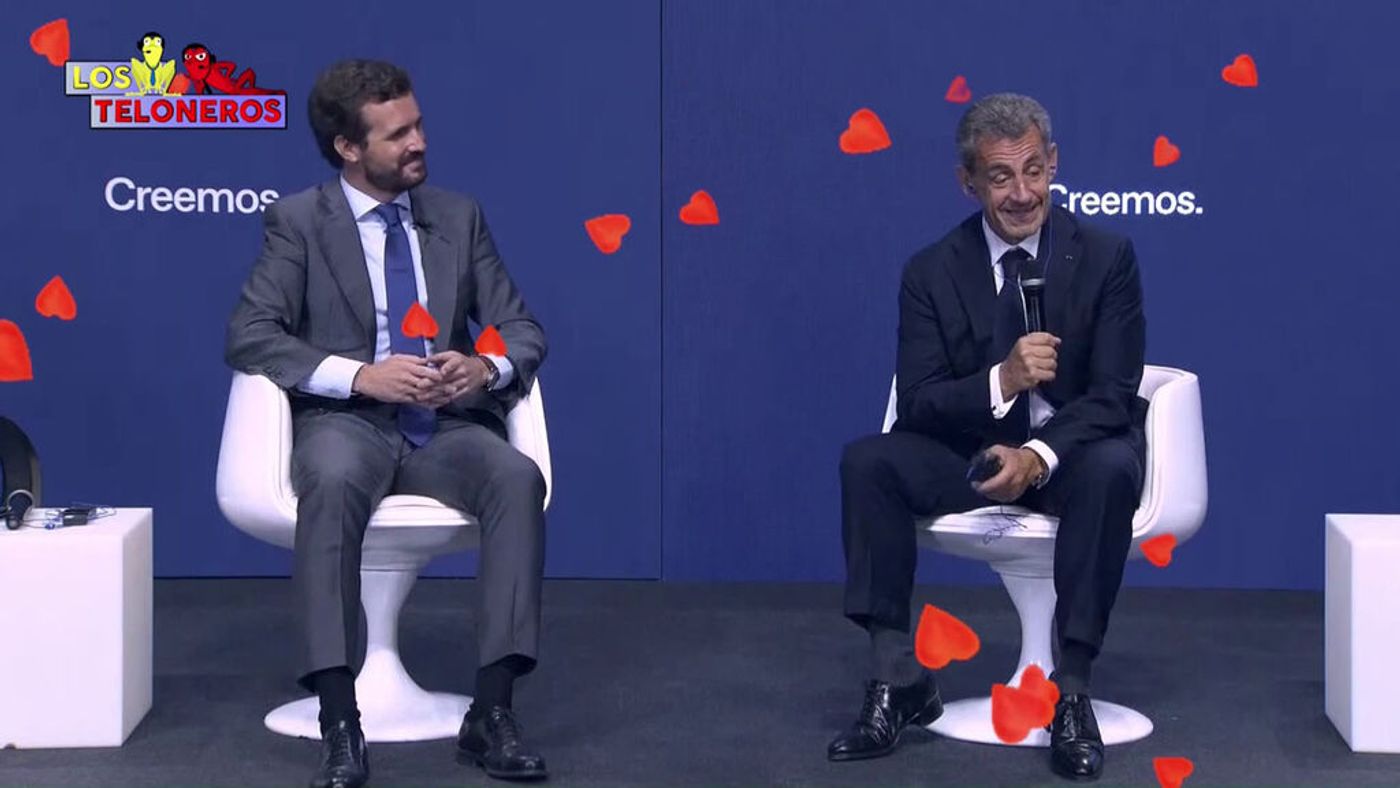 Nicolas Sarkozy, el pepero definitivo Los teloneros 2021 Programa 14