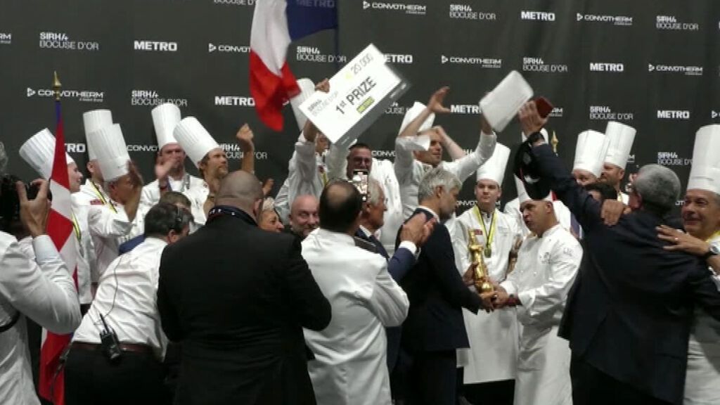 Francia gana el Bocuse d'Or, las olimpiadas de la cocina