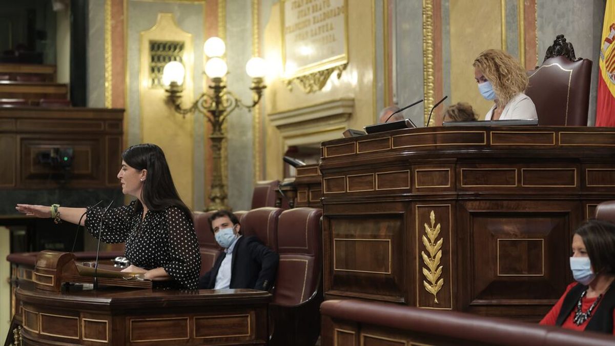 La portavoz adjunta de Vox en el Congreso, Macarena Olona