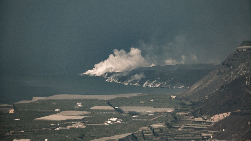 Evolución del delta de lava en La Palma: la isla crece 17 hectáreas
