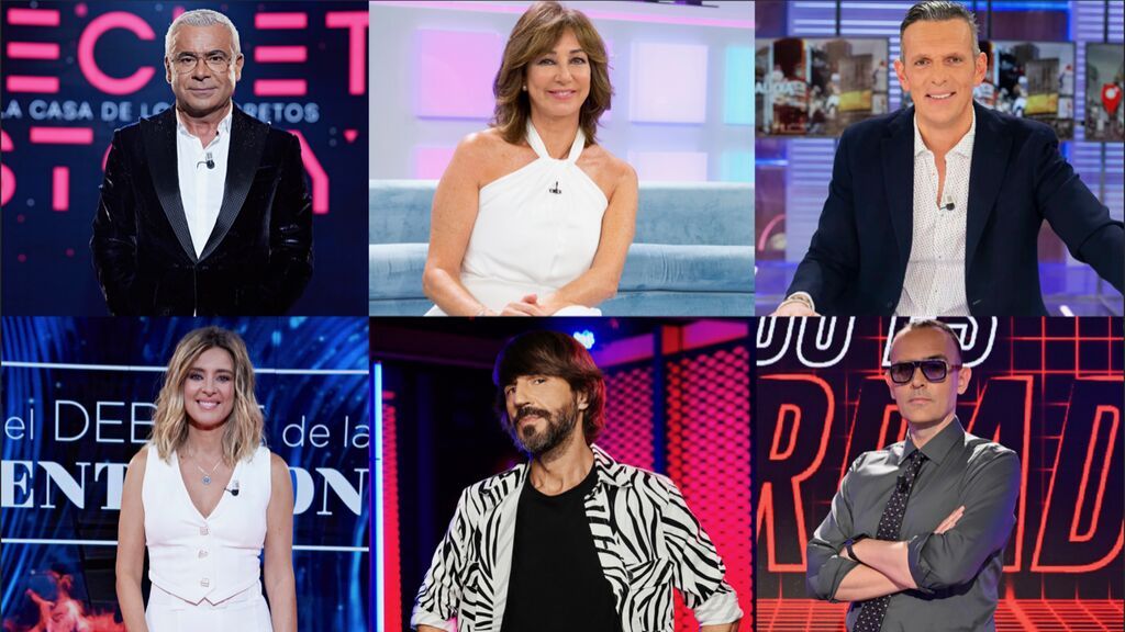 Mediaset España lidera septiembre con el mejor perfil de la televisión española