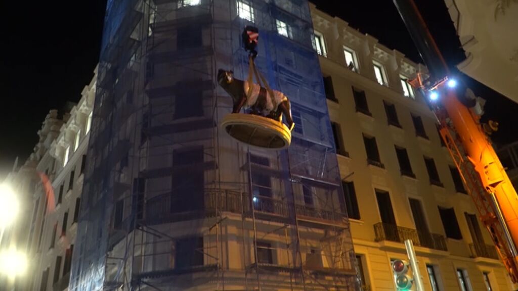 La Loba Capitolina vuelve a la cúpula del Hotel Roma en un impulso más a la nueva Gran Vía de Madrid