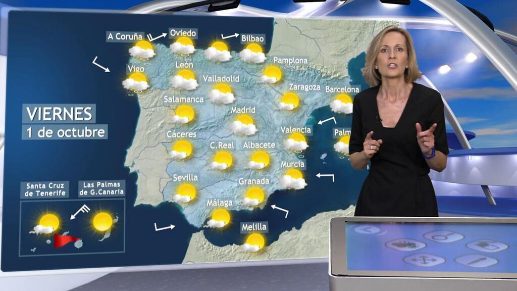 El ‘veranillo’ empieza a despedirse en la Península: el tiempo que hará el viernes en España