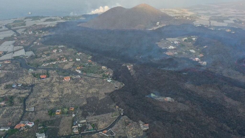La imagen de la destrucción en La Palma