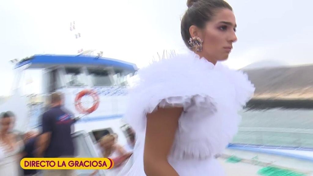 Alma Cortés, la más flamenca de la ceremonia