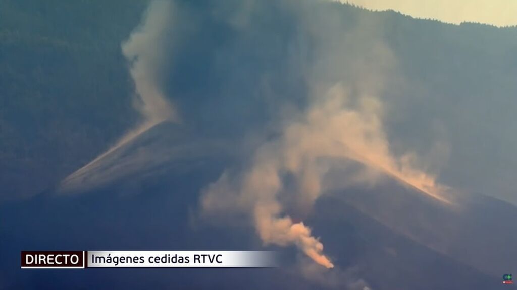 Las nuevas coladas del volcán de La Palma, vistas de cerca