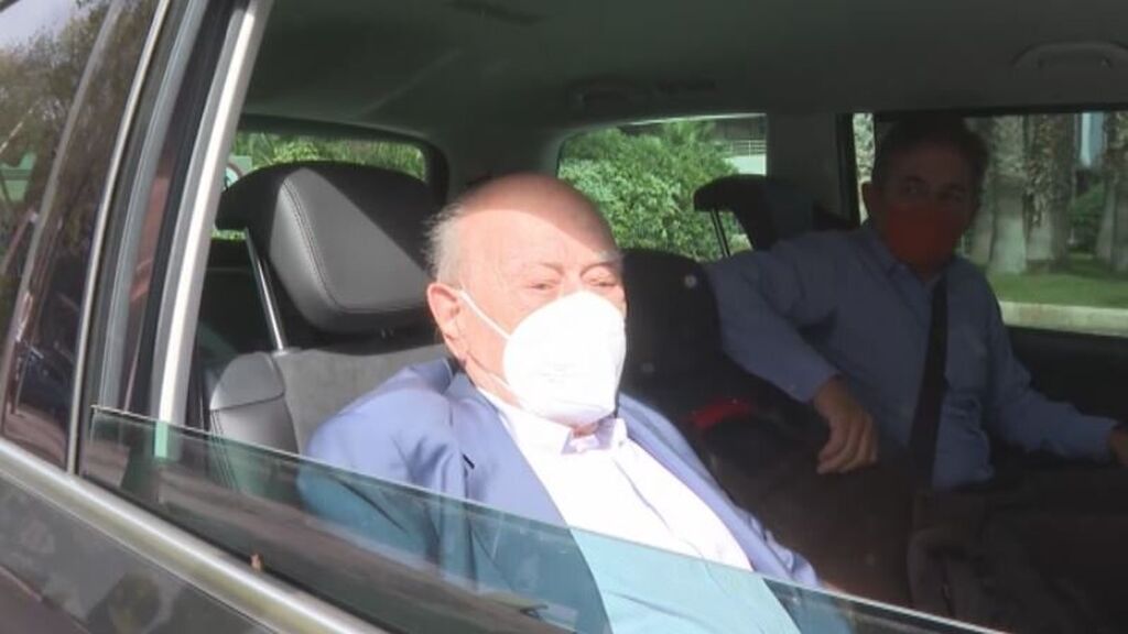 Jordi Pujol sale del hospital