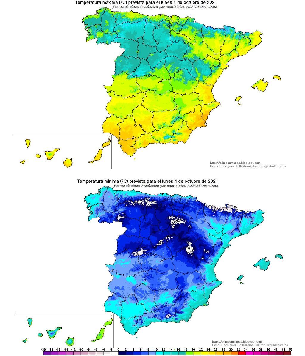 temperautsa lunes