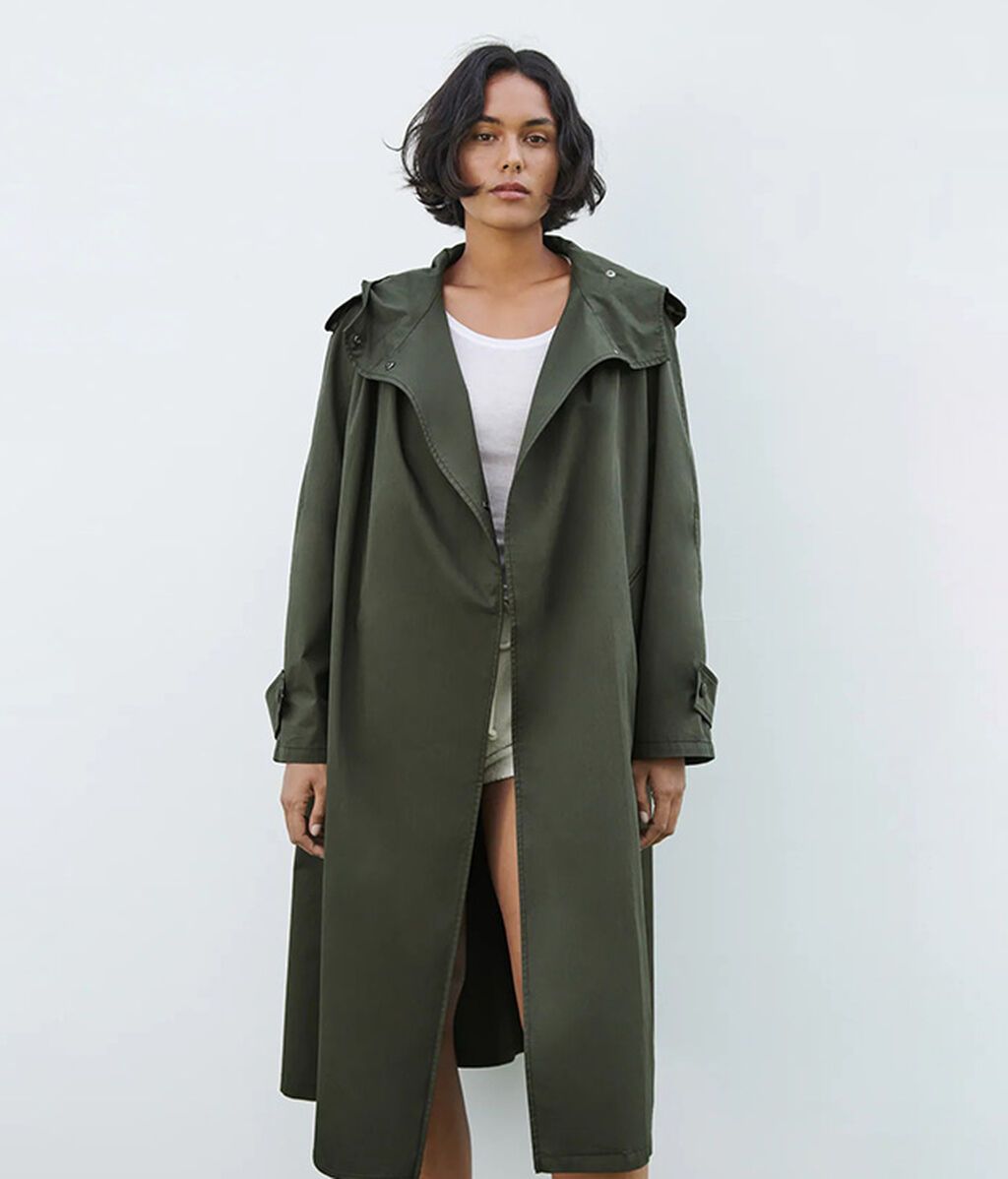 Parka ligera de Zara