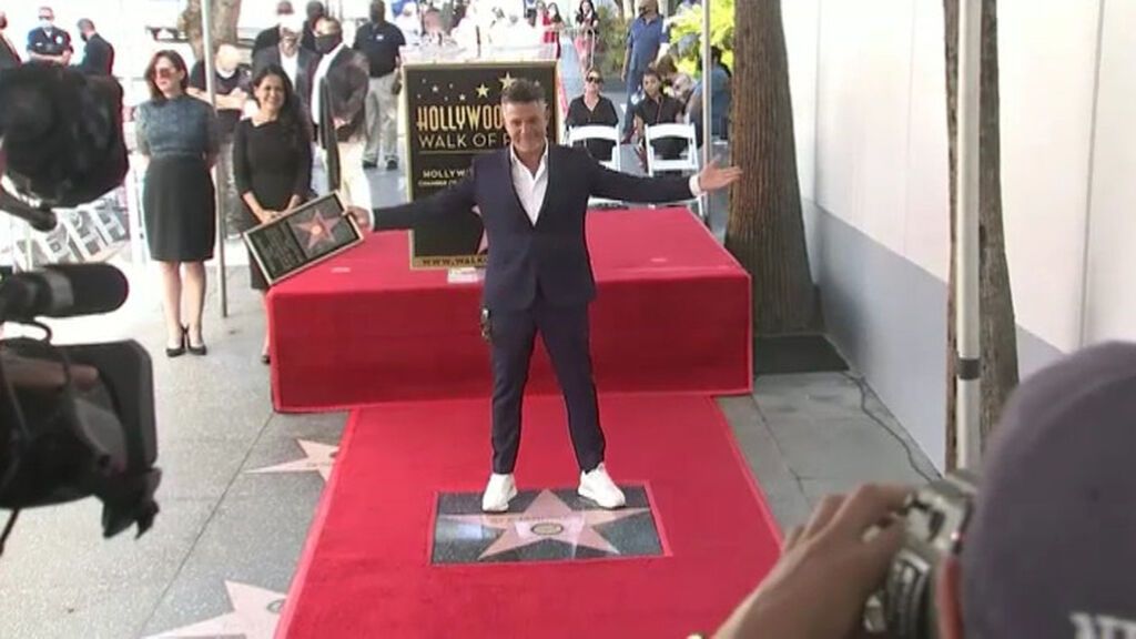 Alejandro Sanz ya tiene estrella en el Paseo de la Fama de Hollywood