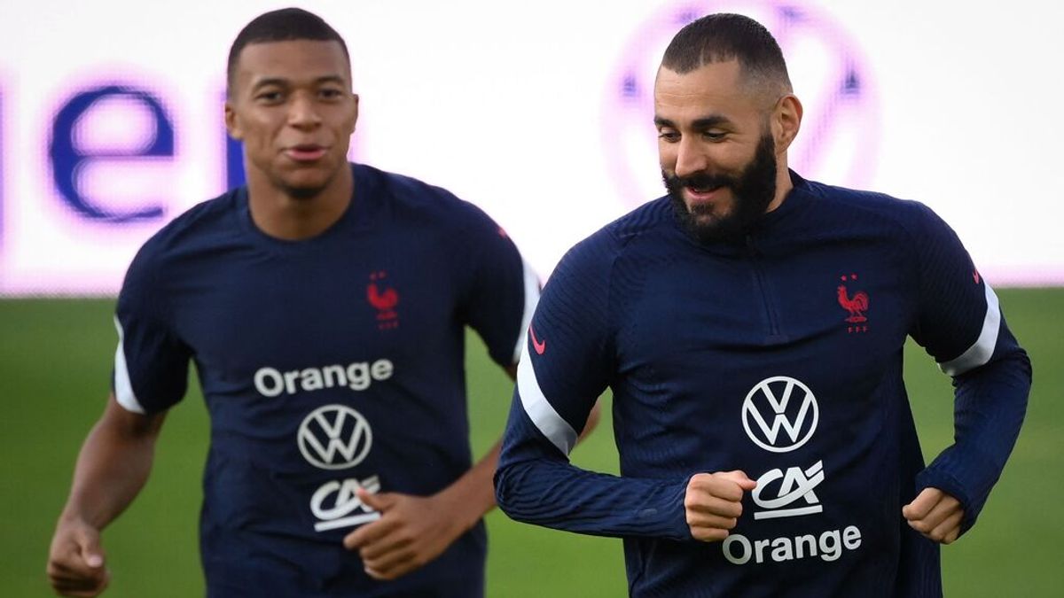Benzema: "Es cuestión de tiempo que Mbappé juegue en el Real Madrid" Benzema: "Es cuestión de tiempo que Mbappé juegue en el Real Madrid"
