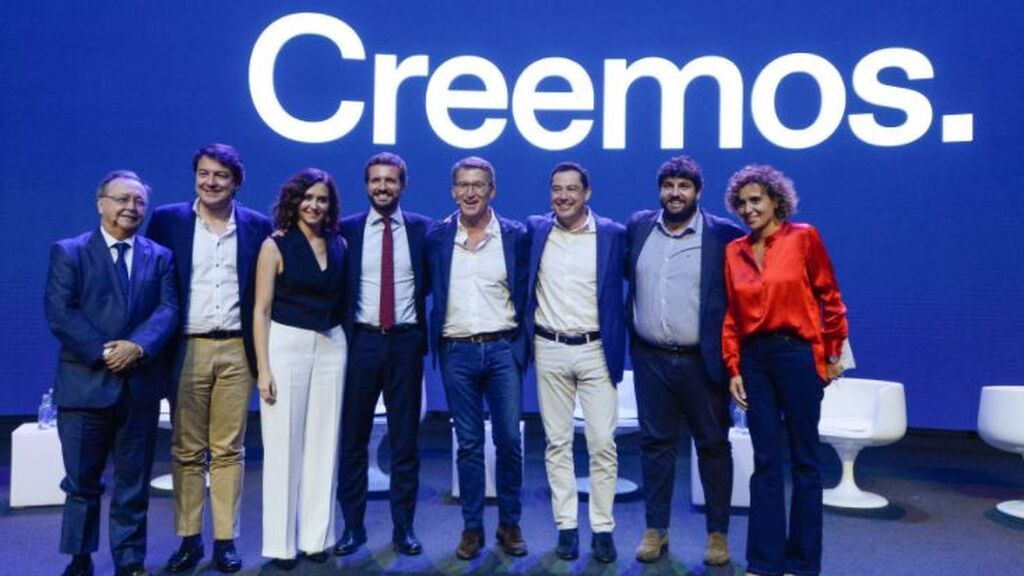 Los barones del PP cierran filas con Casado en la Convención del PP