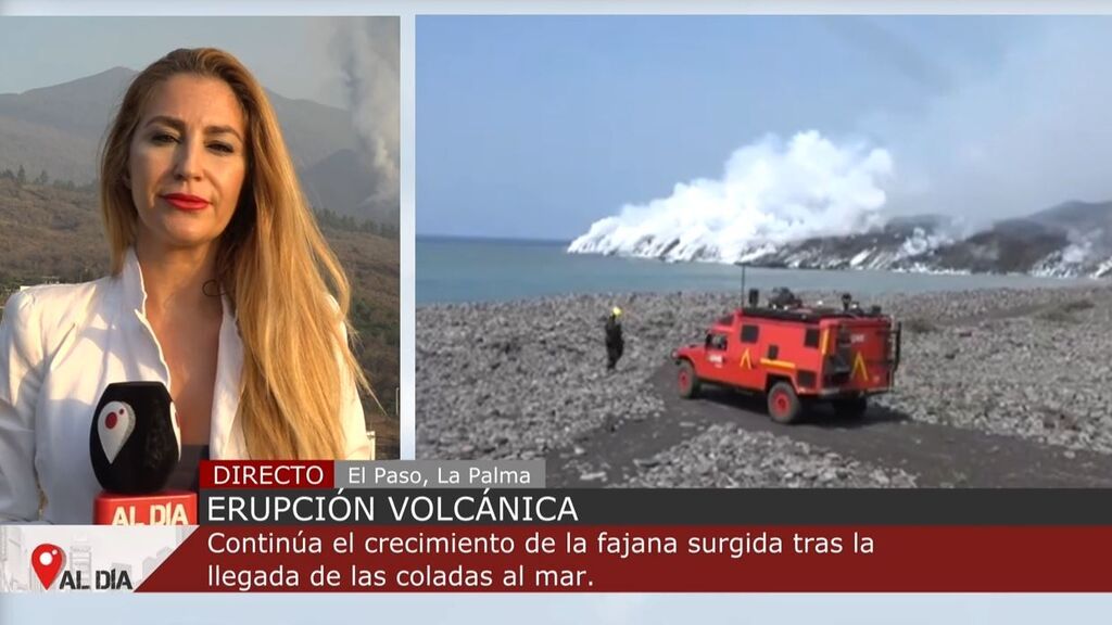 Evacuan a científicos y personal de emergencias de la zona del volcán de La Palma: la explosividad ha aumentado