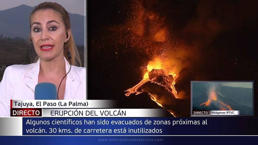El volcán de La Palma aumenta su actividad explosiva y no se descarta la aparición de nuevas bocas
