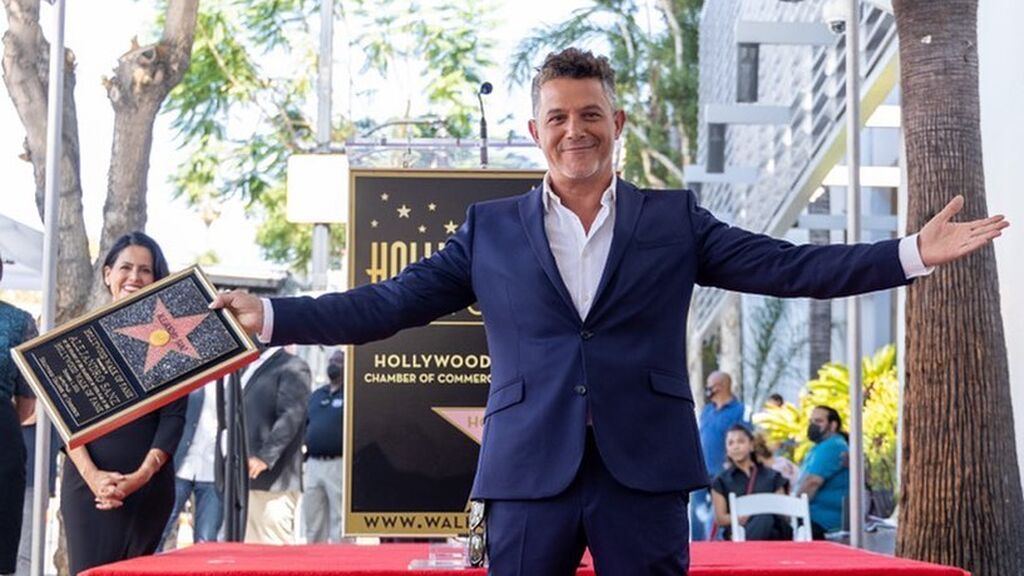 Alejandro Sanz, una nueva estrella brilla en Hollywood: "Nunca soñé con tener una estrella en el Paseo de la Fama"