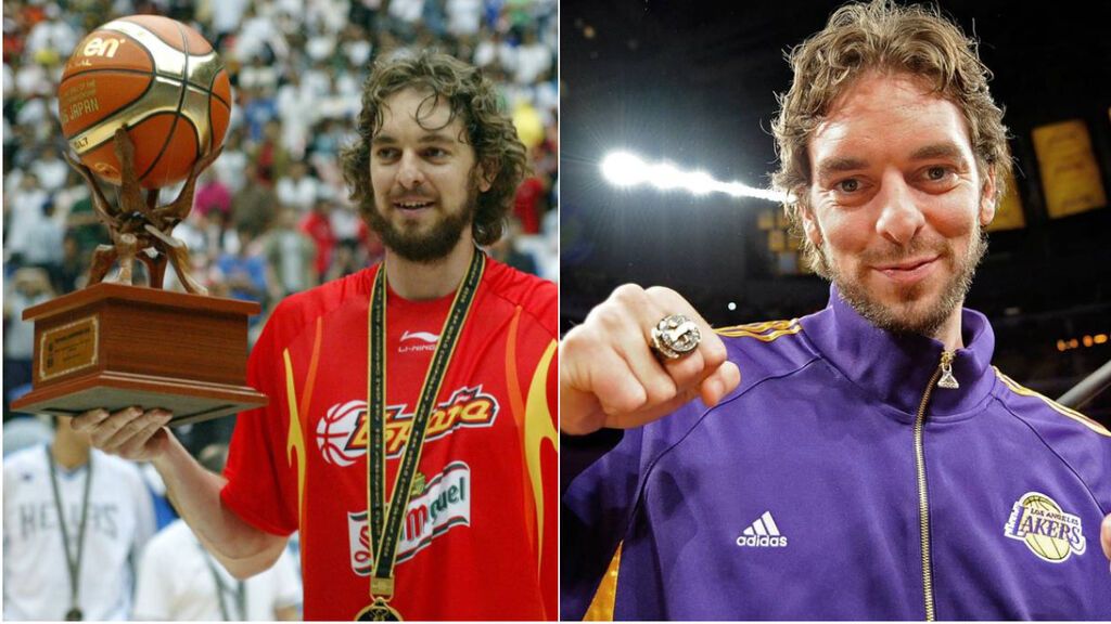 Los grandes hitos de la carrea de leyenda de Pau Gasol: de sus anillos de la NBA a su campeonato del Mundo con España