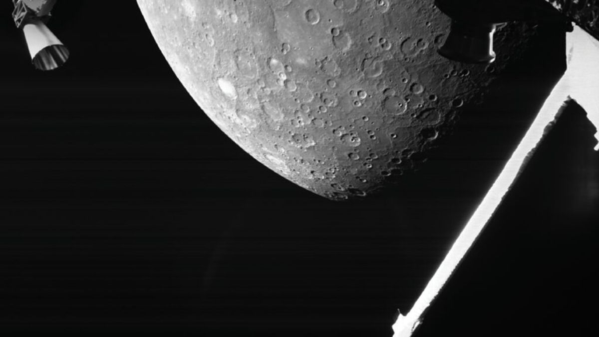 Estas son las primeras imágenes de Mercurio enviadas por la misión BepiColombo