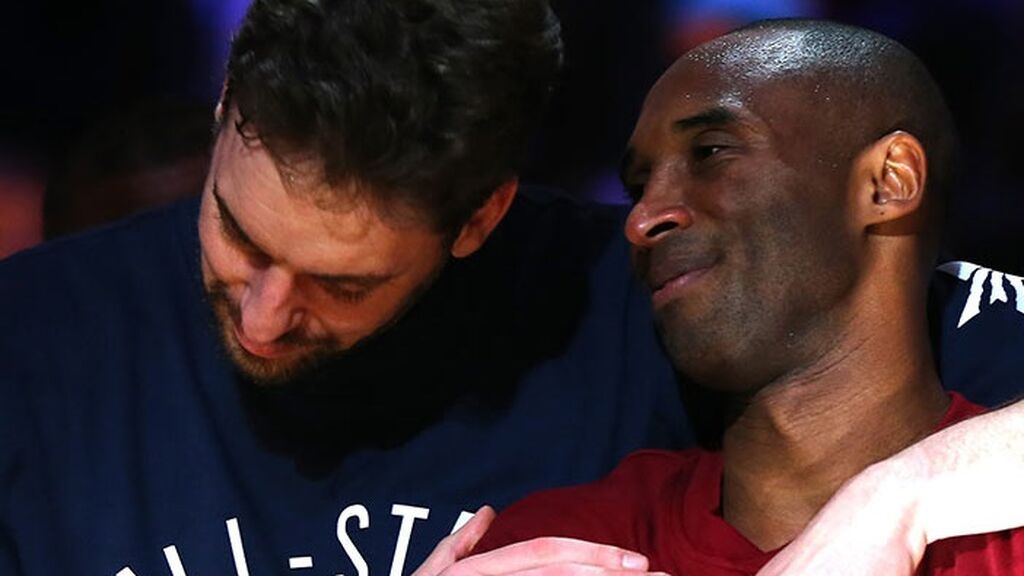 Pau Gasol rompe a llorar en su adiós al hablar de Kobe Bryant: "Me gustaría muchísimo que estuviera aquí"