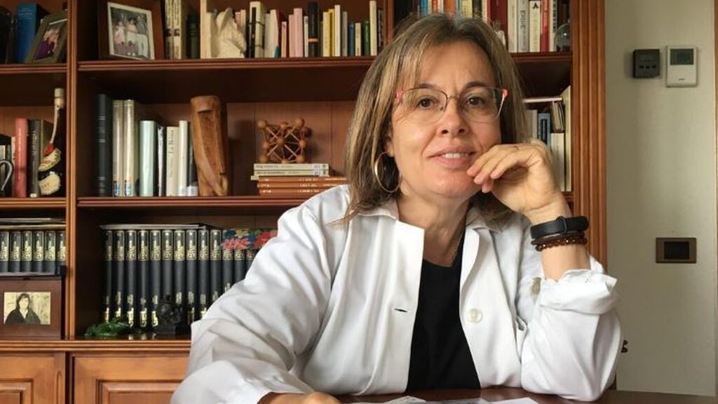 La despedida de los alumnos a la orientadora Mariví Cabero en su último día