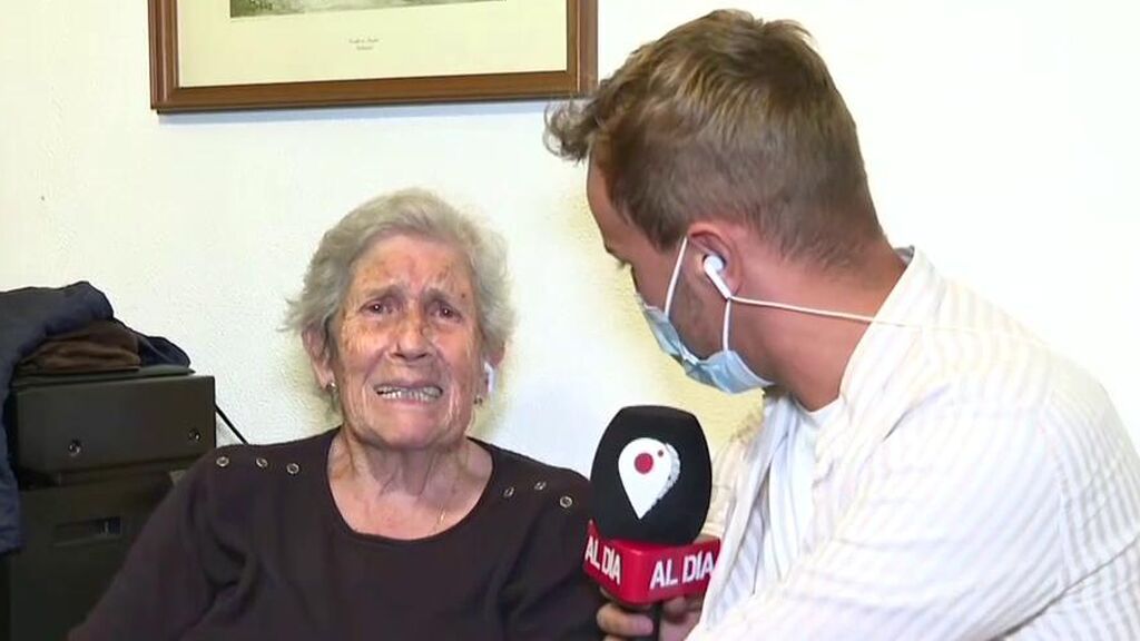 Las lágrimas de una mujer de 82 años a la que han okupado la casa y le han dejado sin nada