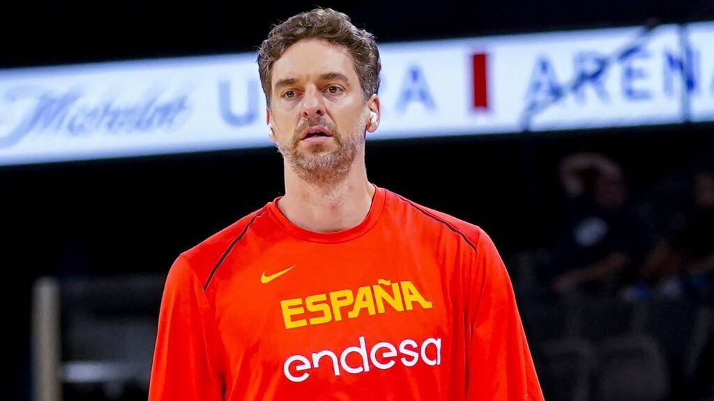 Pau Gasol, durante los JJOO de Tokio con la Selección Española.