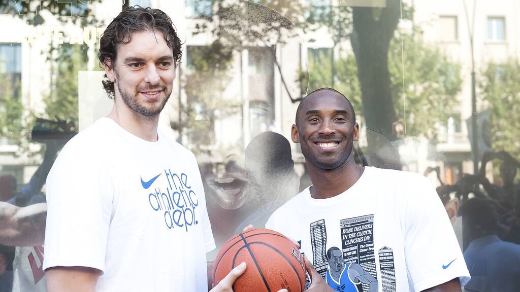 Pau Gasol se emociona al hablar de Kobe Bryant en el anuncio de su retirada