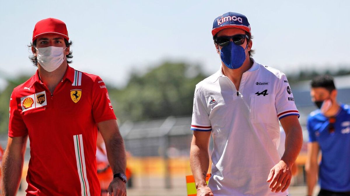 El deseo de Carlos Sainz para 2022: "Me gustaría pelear por podios y victorias con Fernando Alonso"