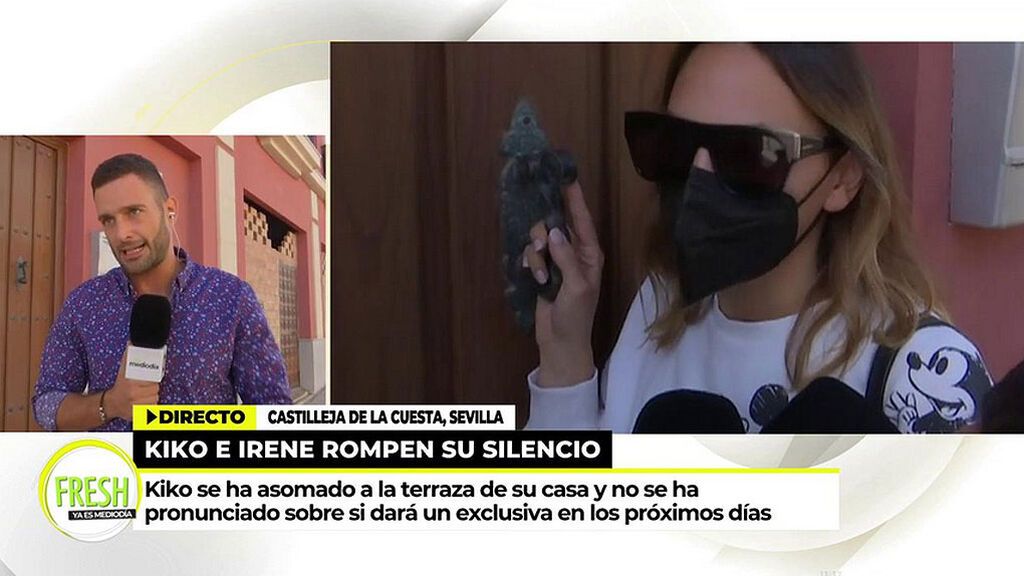 Kiko Rivera pide a la prensa que no agobien a Irene Rosales