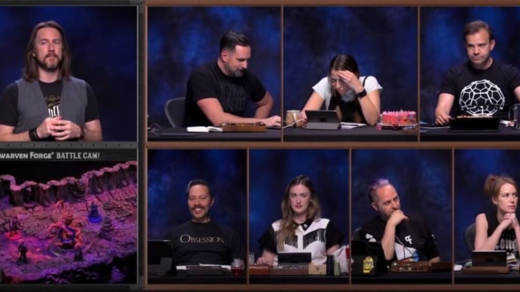 Una emisión de Critical Role