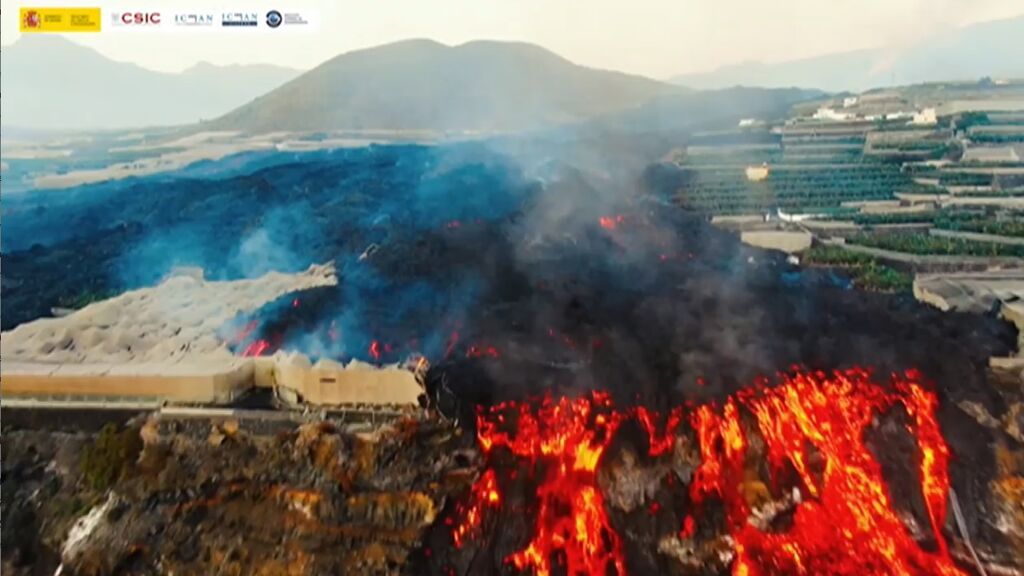 Las imágenes de los drones, piezas clave en el volcán de La Palma: son fundamentales para anticipar desalojos