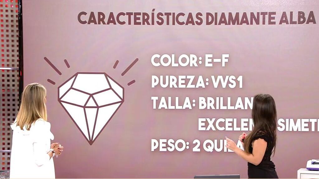 El valor del diamante de Alba Carrillo