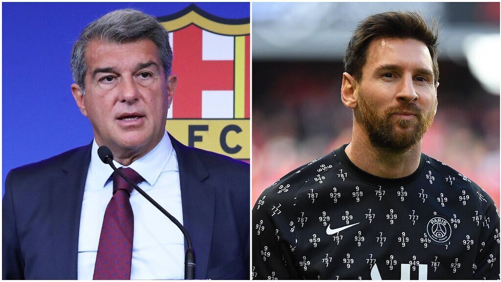Laporta pensó que Messi podría jugar gratis en el Barcelona.
