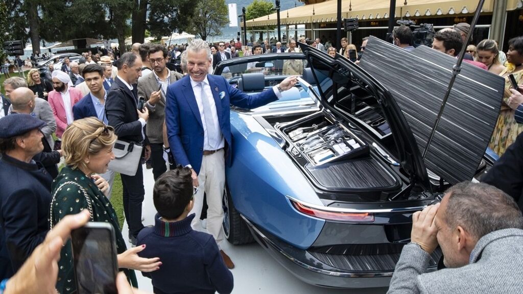Este Rolls acaba de ser presentado en el Concorso d'Eleganza Villa d'Este