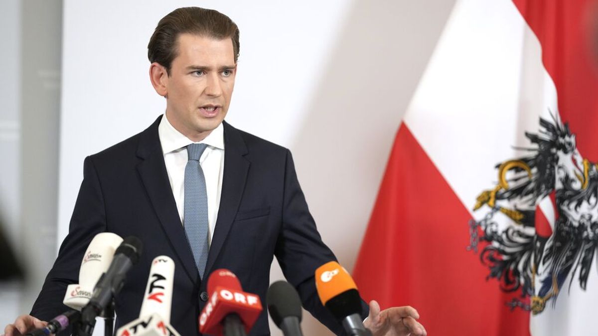 Sebastian Kurz dimite como canciller de Austria Sebastian Kurz dimite como canciller de Austria