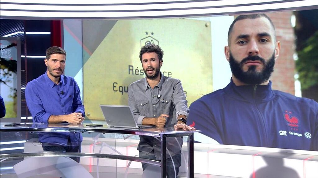 Pablo Pinto y Luis García en un momento del programa.