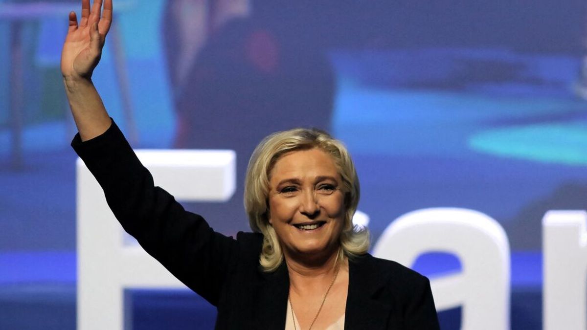 Le Pen asegura que no está preocupada por la posible candidatura de Eric Zemmour
