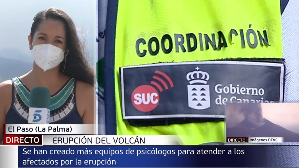 Los psicólogos, claves en La Palma: miles de personas están "en shock" por haber perdido todo