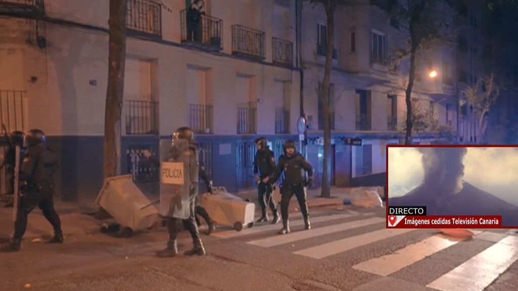 Un macrobotellón en el parque del Oeste de Madrid se salda con 55 detenidos