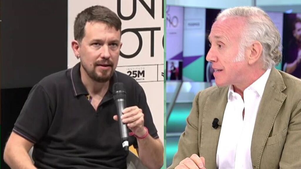 Eduardo Inda critica abiertamente el cambio de voz de Pablo Iglesias