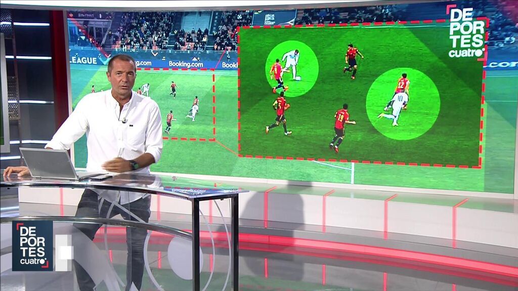 Manu Carreño, sobre el polémico gol de Mbappé a España.