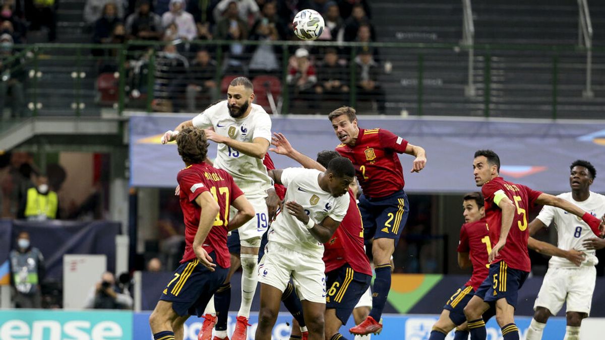 Un polémico gol de Mbappé deja a España sin Liga de Naciones Un polémico gol de Mbappé deja a España sin Liga de Naciones