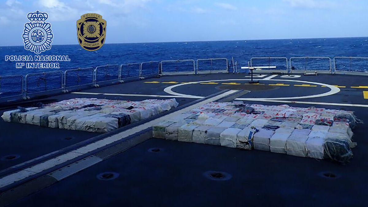 Intervenidos 4.248 kilos de cocaína en un pesquero que tenía como destino Galicia Intervenidos 4.248 kilos de cocaína en un pesquero que tenía como destino Galicia