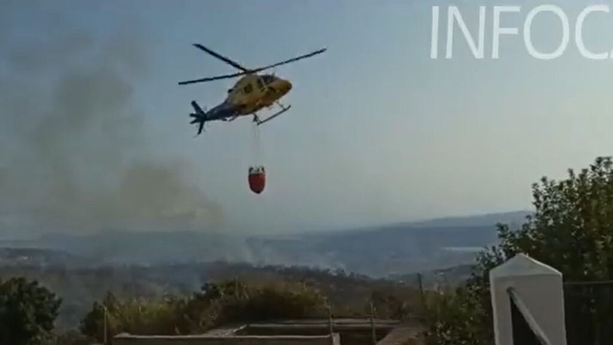 Estabilizado el incendio declarado en la localidad malagueña de Periana Estabilizado el incendio declarado en la localidad malagueña de Periana