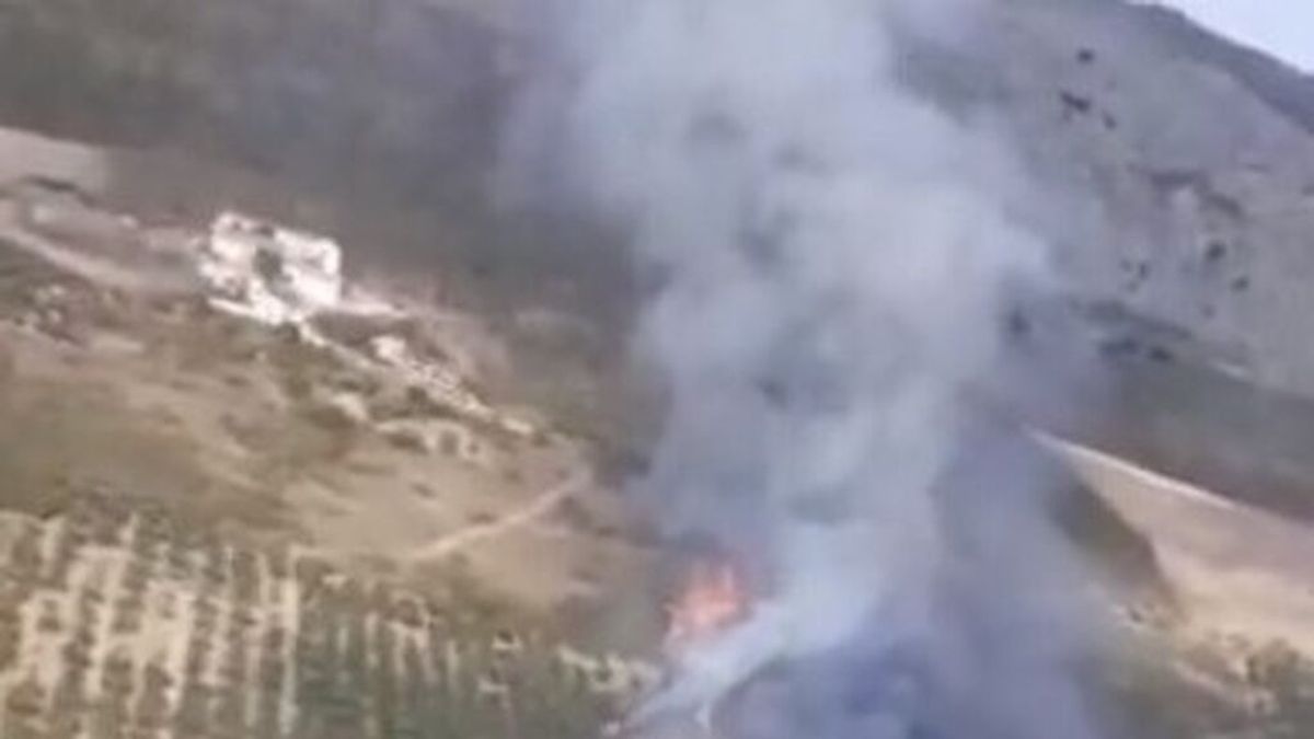 Declarado un incendio en la localidad malagueña de Periana Declarado un incendio en la localidad malagueña de Periana