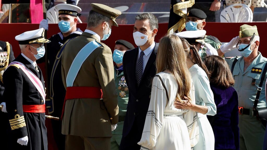 Última hora del Día de la Hispanidad, martes 12 de octubre: Pedro Sánchez abucheado, pitado e insultado